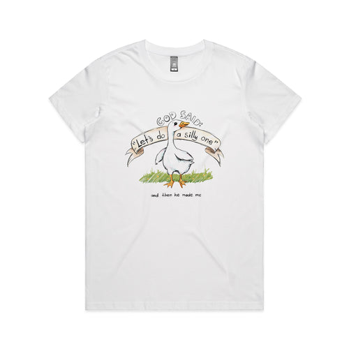 Silly One Tee by Lonely Kids Club. All clothing from our T-shirts to our shorts and hoodies are ethically made, and printed packed and shipped from Sydney.