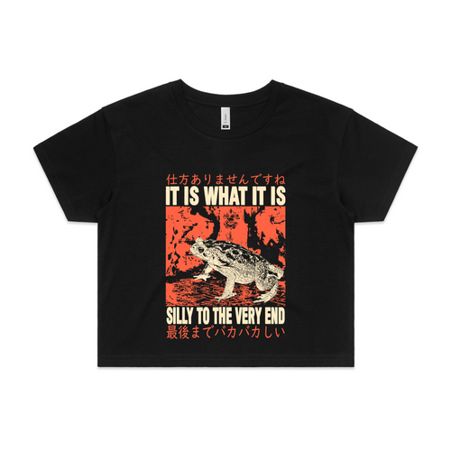 Silly To The Very End Tee by Lonely Kids Club. All clothing from our T-shirts to our shorts and hoodies are ethically made, and printed packed and shipped from Sydney.