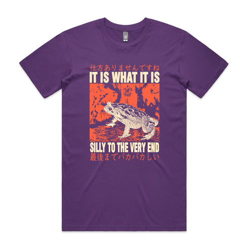 Silly To The Very End Tee by Lonely Kids Club. All clothing from our T-shirts to our shorts and hoodies are ethically made, and printed packed and shipped from Sydney.