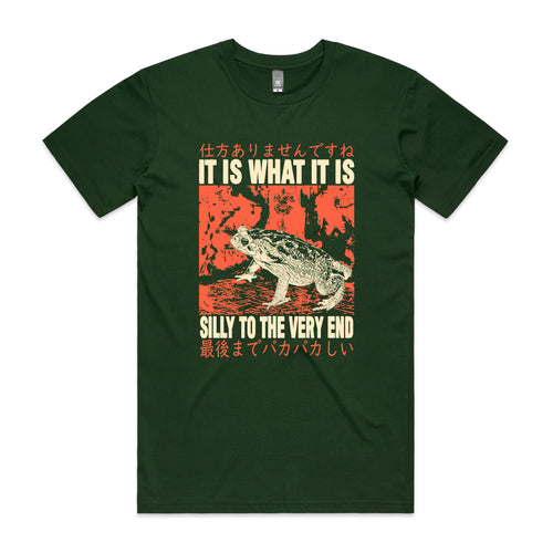 Silly To The Very End Tee by Lonely Kids Club. All clothing from our T-shirts to our shorts and hoodies are ethically made, and printed packed and shipped from Sydney.