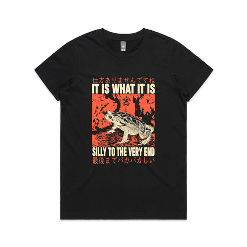 Silly To The Very End Tee by Lonely Kids Club. All clothing from our T-shirts to our shorts and hoodies are ethically made, and printed packed and shipped from Sydney.