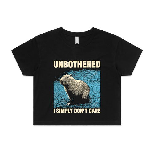 Simply Don't Care Tee by Lonely Kids Club. All clothing from our T-shirts to our shorts and hoodies are ethically made, and printed packed and shipped from Sydney.