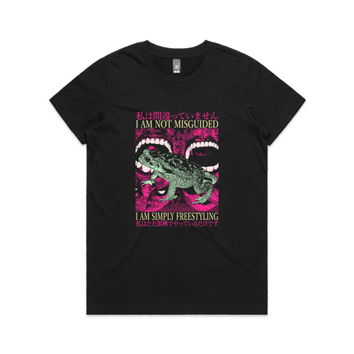 Simply Freestyling Tee by Lonely Kids Club. All clothing from our T-shirts to our shorts and hoodies are ethically made, and printed packed and shipped from Sydney.