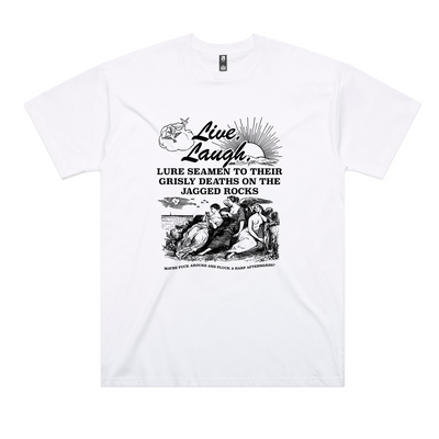 Sirens Oversized Tee by Lonely Kids Club. All clothing from our T-shirts to our shorts and hoodies are ethically made, and printed packed and shipped from Sydney.