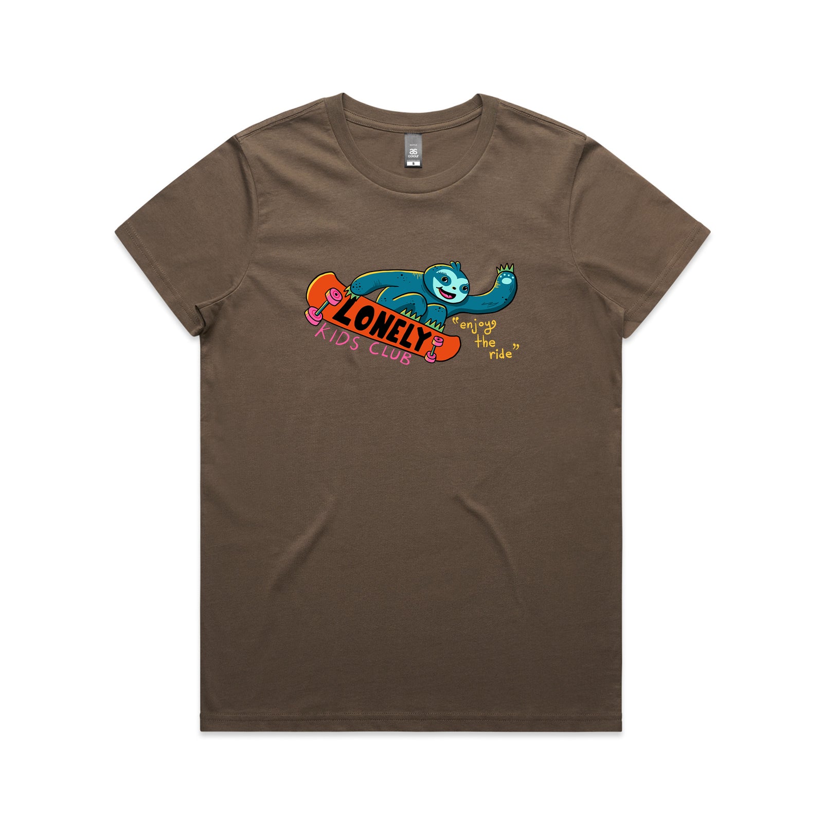 Skating Sloth Tee