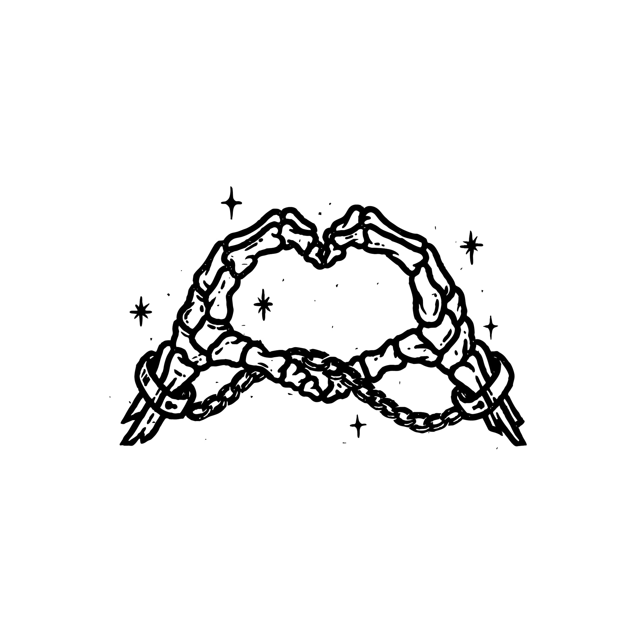 Skeleton Heart Tee