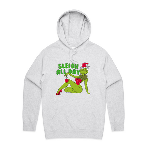 Sleigh All Day Hoodie by Lonely Kids Club. All clothing from our T-shirts to our shorts and hoodies are ethically made, and printed packed and shipped from Sydney.