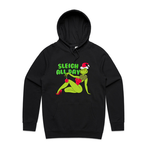 Sleigh All Day Hoodie by Lonely Kids Club. All clothing from our T-shirts to our shorts and hoodies are ethically made, and printed packed and shipped from Sydney.