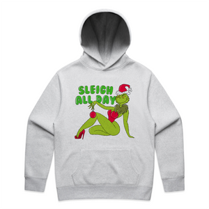 Sleigh All Day Hoodie by Lonely Kids Club. All clothing from our T-shirts to our shorts and hoodies are ethically made, and printed packed and shipped from Sydney.