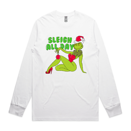 Sleigh All Day Tee by Lonely Kids Club. All clothing from our T-shirts to our shorts and hoodies are ethically made, and printed packed and shipped from Sydney.