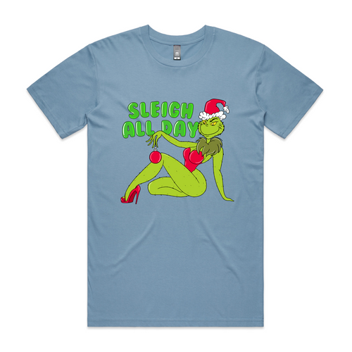Sleigh All Day Tee by Lonely Kids Club. All clothing from our T-shirts to our shorts and hoodies are ethically made, and printed packed and shipped from Sydney.