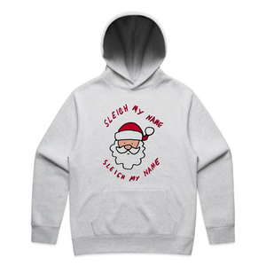 Sleigh My Name Hoodie by Lonely Kids Club. All clothing from our T-shirts to our shorts and hoodies are ethically made, and printed packed and shipped from Sydney.