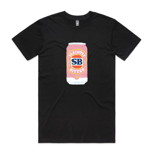 Slightly Bitter Tee by Lonely Kids Club. All clothing from our T-shirts to our shorts and hoodies are ethically made, and printed packed and shipped from Sydney.