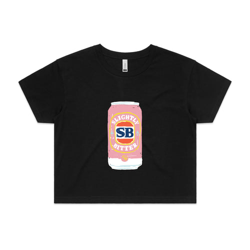 Slightly Bitter Tee by Lonely Kids Club. All clothing from our T-shirts to our shorts and hoodies are ethically made, and printed packed and shipped from Sydney.