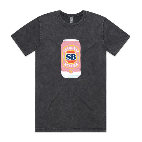 Slightly Bitter Tee by Lonely Kids Club. All clothing from our T-shirts to our shorts and hoodies are ethically made, and printed packed and shipped from Sydney.