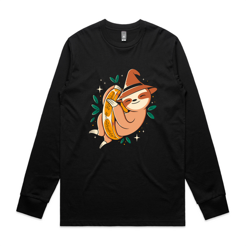 Sloth Ring Tee by Lonely Kids Club. All clothing from our T-shirts to our shorts and hoodies are ethically made, and printed packed and shipped from Sydney.