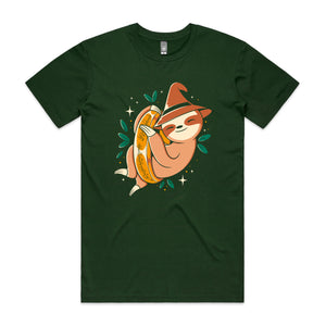 Sloth Ring Tee by Lonely Kids Club. All clothing from our T-shirts to our shorts and hoodies are ethically made, and printed packed and shipped from Sydney.