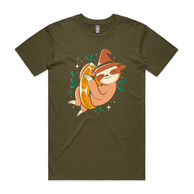 Sloth Ring Tee by Lonely Kids Club. All clothing from our T-shirts to our shorts and hoodies are ethically made, and printed packed and shipped from Sydney.