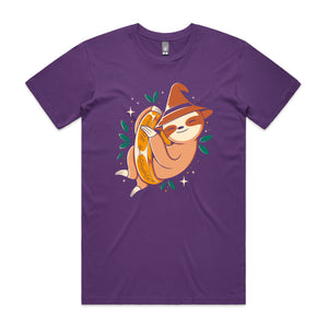 Sloth Ring Tee by Lonely Kids Club. All clothing from our T-shirts to our shorts and hoodies are ethically made, and printed packed and shipped from Sydney.
