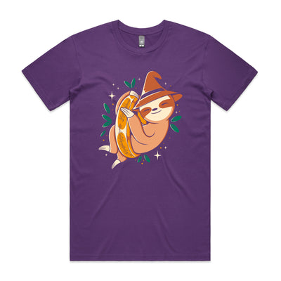 Sloth Ring Tee by Lonely Kids Club. All clothing from our T-shirts to our shorts and hoodies are ethically made, and printed packed and shipped from Sydney.