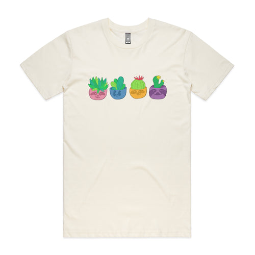 Sloth Succulents Tee by Lonely Kids Club. All clothing from our T-shirts to our shorts and hoodies are ethically made, and printed packed and shipped from Sydney.