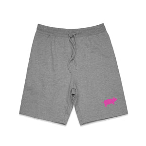 Slush No Fracking Pig Shorts by Lonely Kids Club. All clothing from our T-shirts to our shorts and hoodies are ethically made, and printed packed and shipped from Sydney.