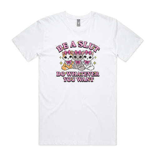 Do Whatever Tee by Lonely Kids Club. All clothing from our T-shirts to our shorts and hoodies are ethically made, and printed packed and shipped from Sydney.