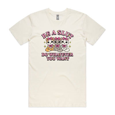 Do Whatever Tee by Lonely Kids Club. All clothing from our T-shirts to our shorts and hoodies are ethically made, and printed packed and shipped from Sydney.