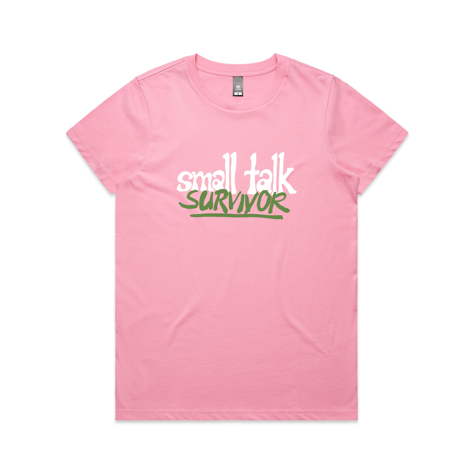 Small Talk Survivor Tee