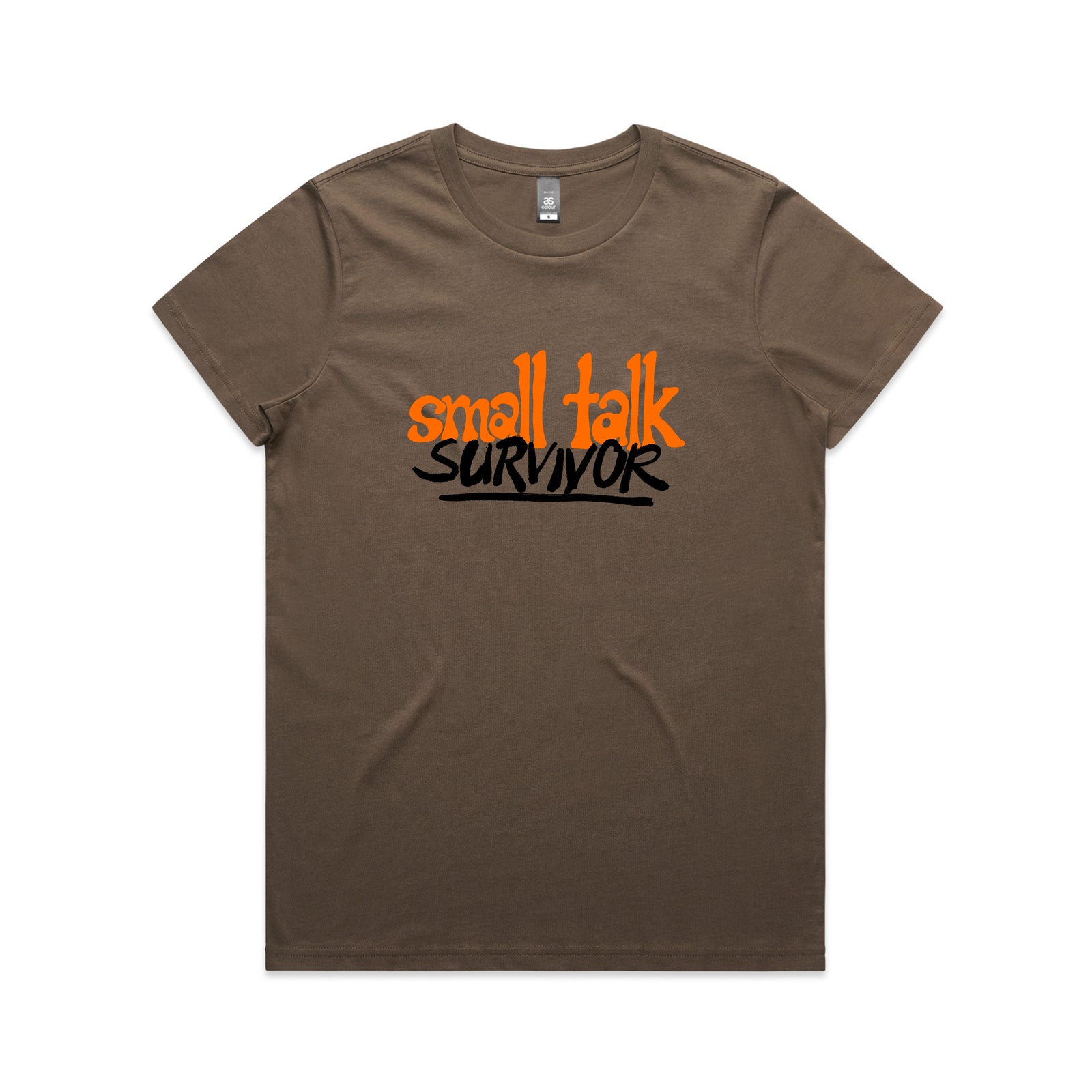 Small Talk Survivor Tee