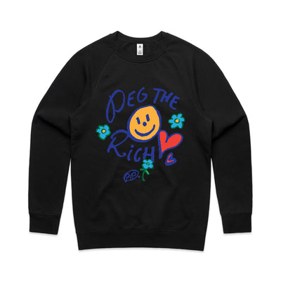 Smiley Jumper by Lonely Kids Club. All clothing from our T-shirts to our shorts and hoodies are ethically made, and printed packed and shipped from Sydney.