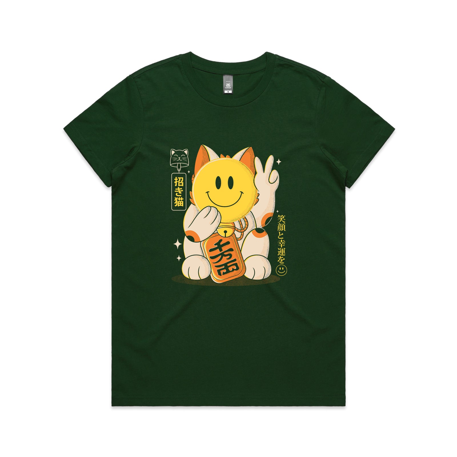 Smiley Maneki Tee