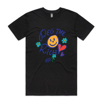 Smiley Tee by Lonely Kids Club. All clothing from our T-shirts to our shorts and hoodies are ethically made, and printed packed and shipped from Sydney.