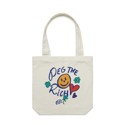 Smiley Tote by Lonely Kids Club. All clothing from our T-shirts to our shorts and hoodies are ethically made, and printed packed and shipped from Sydney.