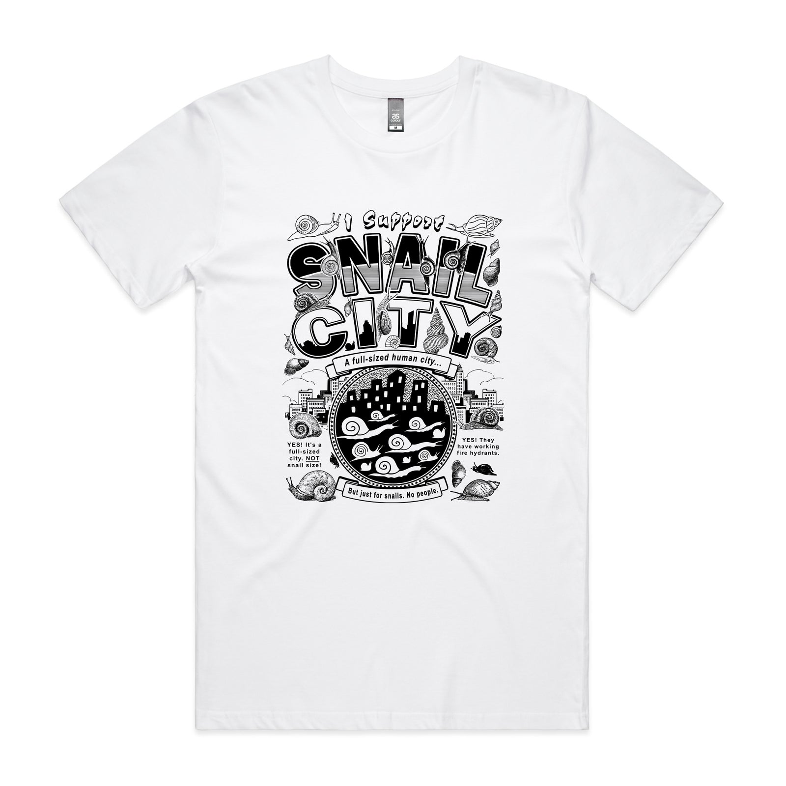Snail City Tee