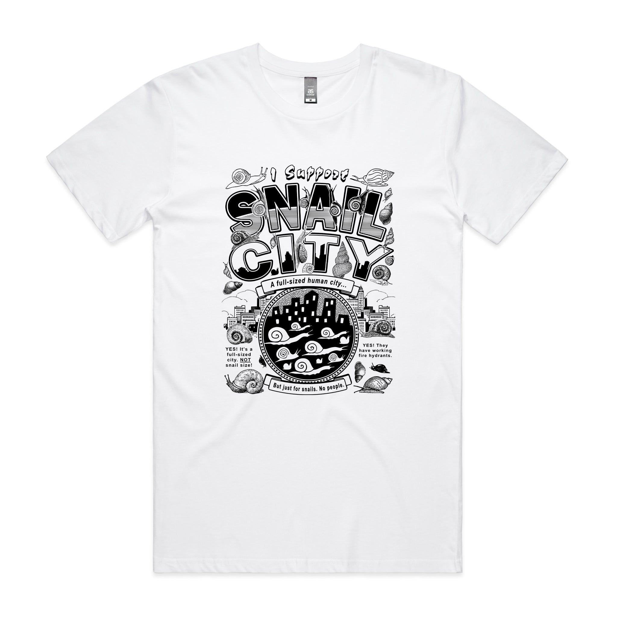 Snail City Tee