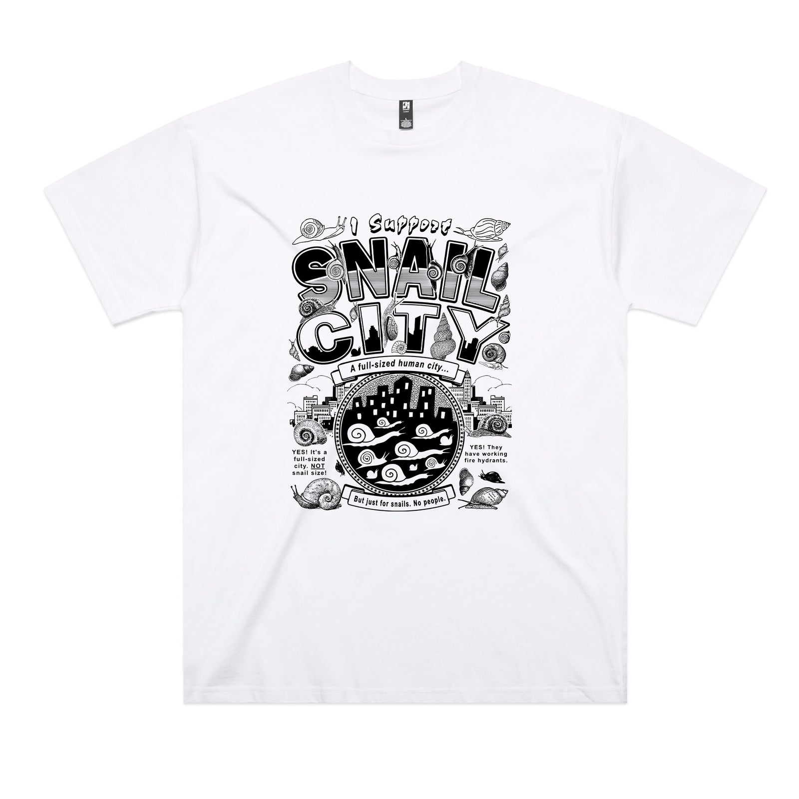 Snail City Tee