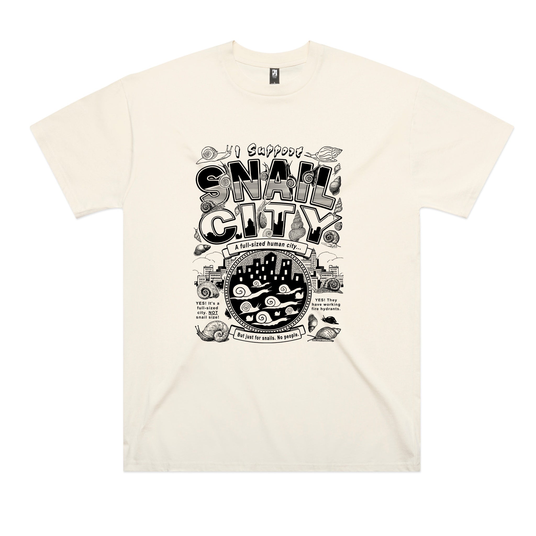 Snail City Tee
