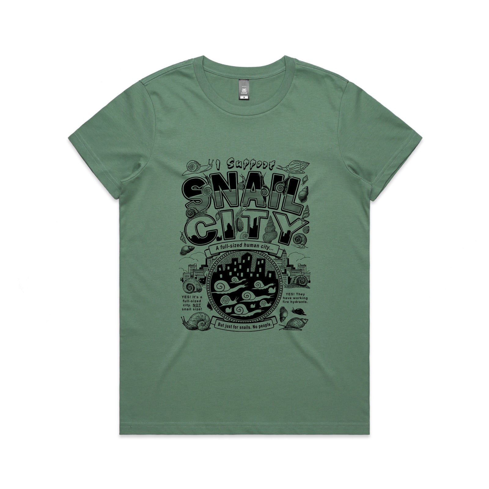 Snail City Tee