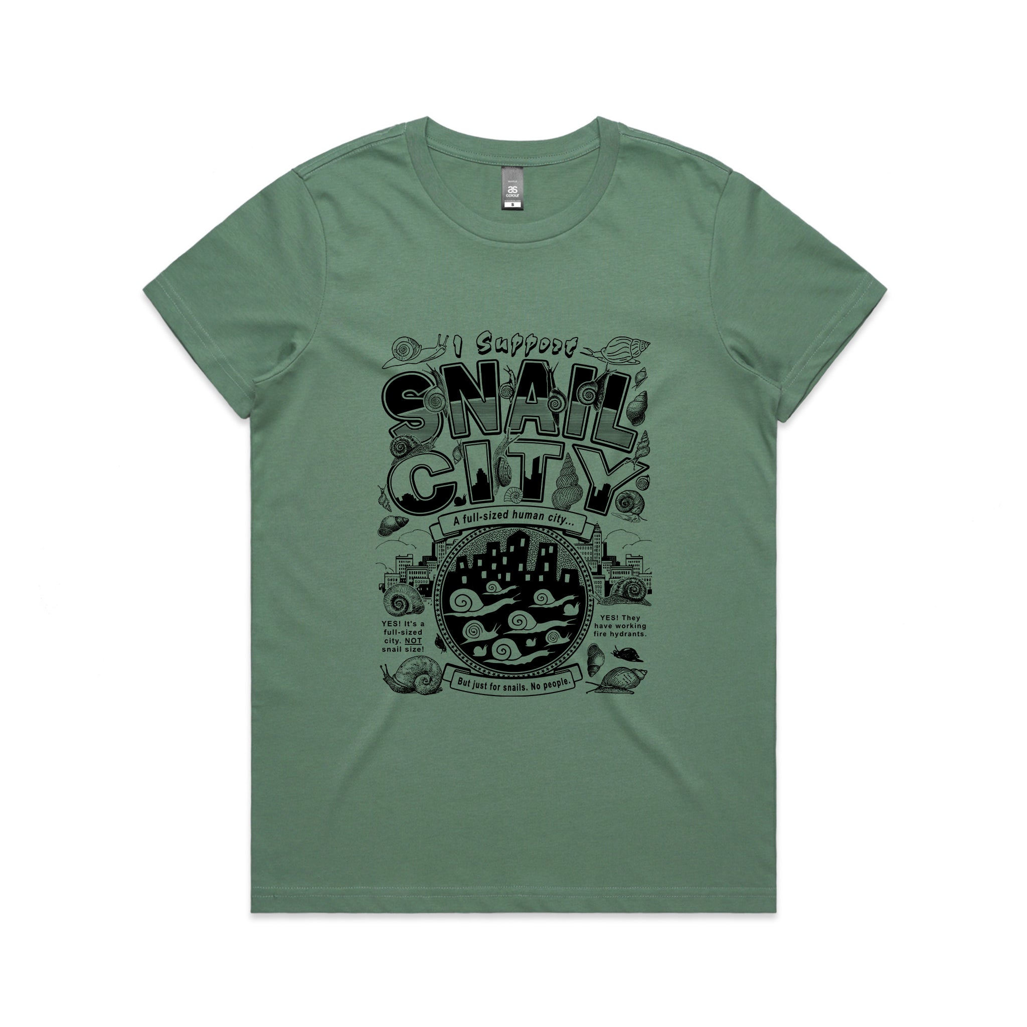 Snail City Tee