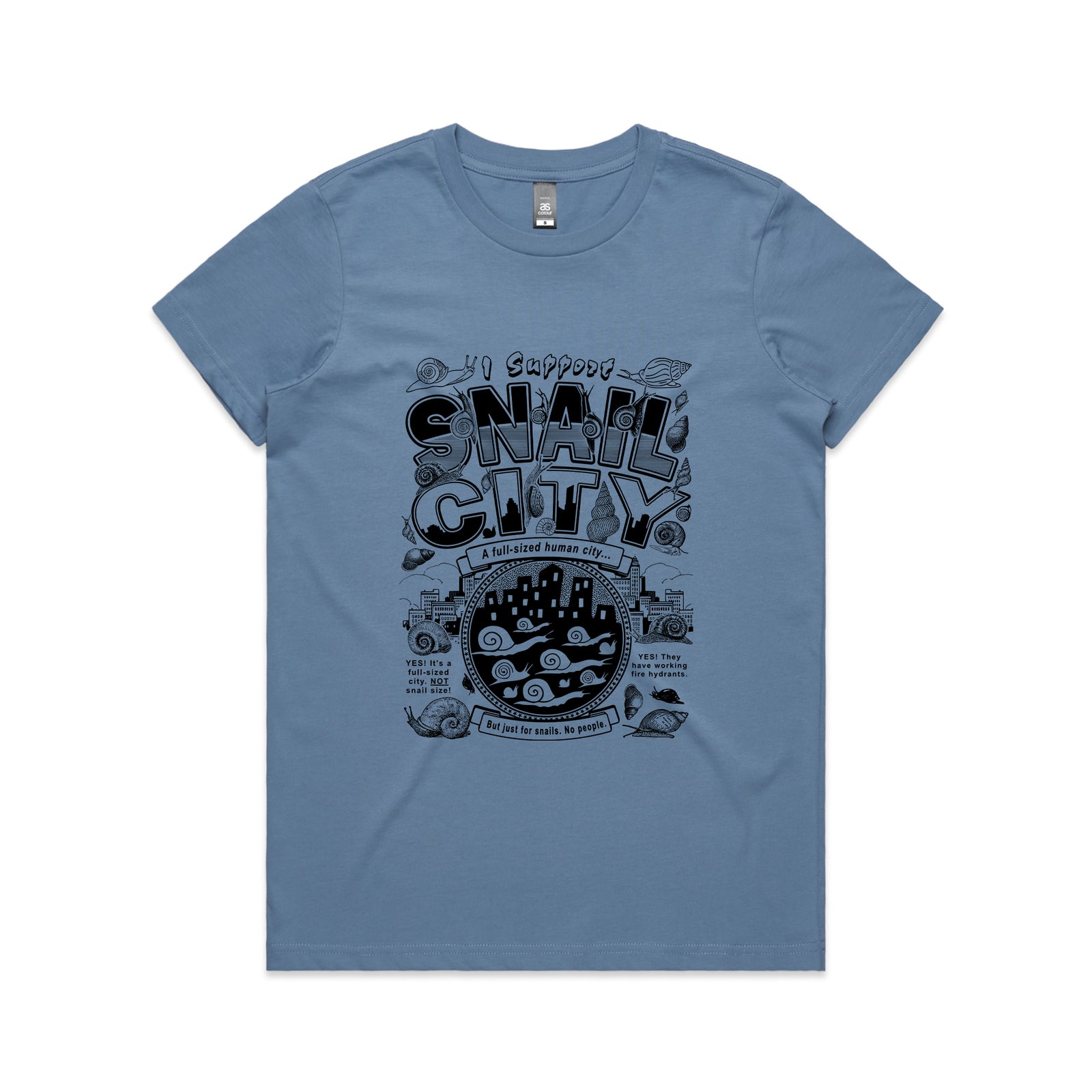 Snail City Tee