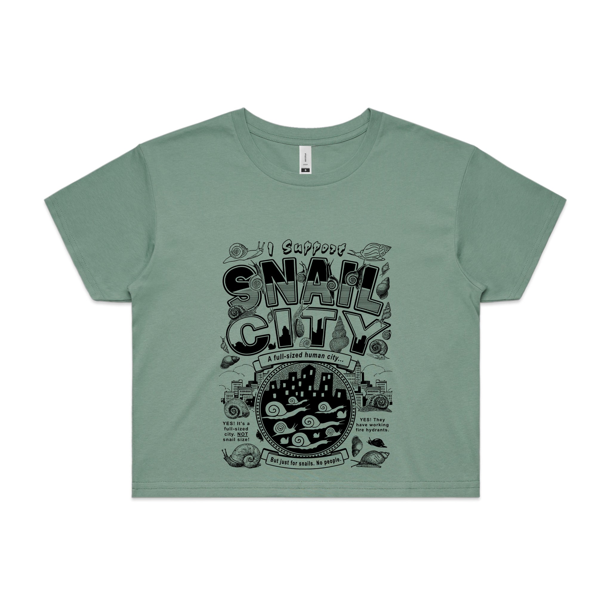 Snail City Tee