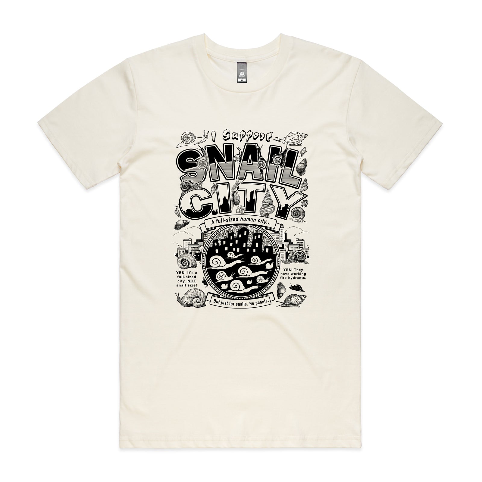 Snail City Tee