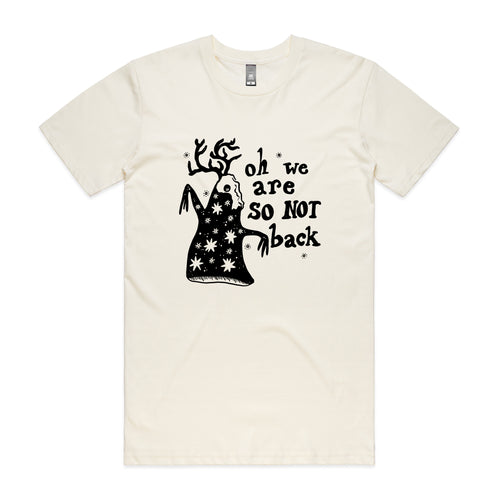 So Not Back Tee by Lonely Kids Club. All clothing from our T-shirts to our shorts and hoodies are ethically made, and printed packed and shipped from Sydney.