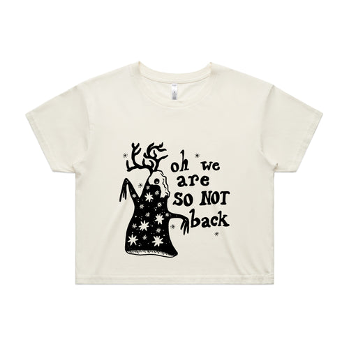 So Not Back Tee by Lonely Kids Club. All clothing from our T-shirts to our shorts and hoodies are ethically made, and printed packed and shipped from Sydney.