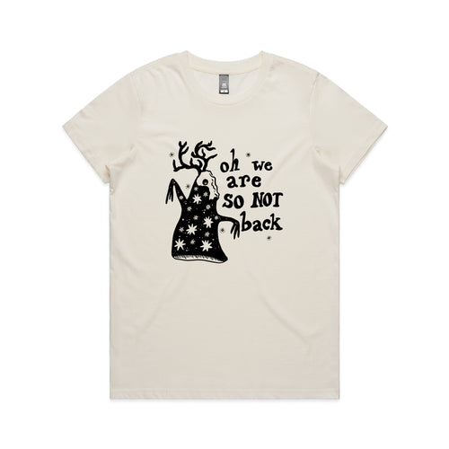 So Not Back Tee by Lonely Kids Club. All clothing from our T-shirts to our shorts and hoodies are ethically made, and printed packed and shipped from Sydney.