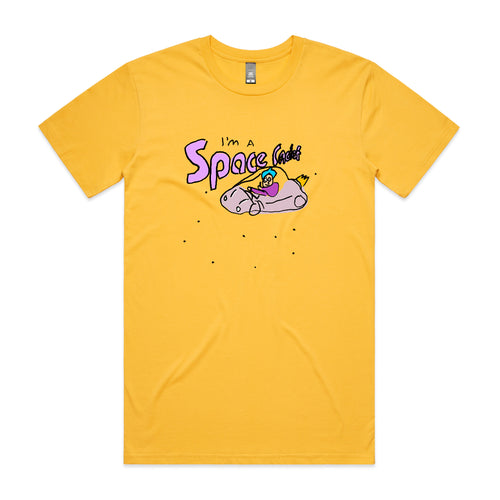 Space Cadet Tee by Lonely Kids Club. All clothing from our T-shirts to our shorts and hoodies are ethically made, and printed packed and shipped from Sydney.