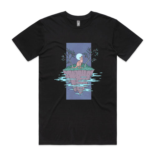 Space Kangaroo Tee by Lonely Kids Club. All clothing from our T-shirts to our shorts and hoodies are ethically made, and printed packed and shipped from Sydney.
