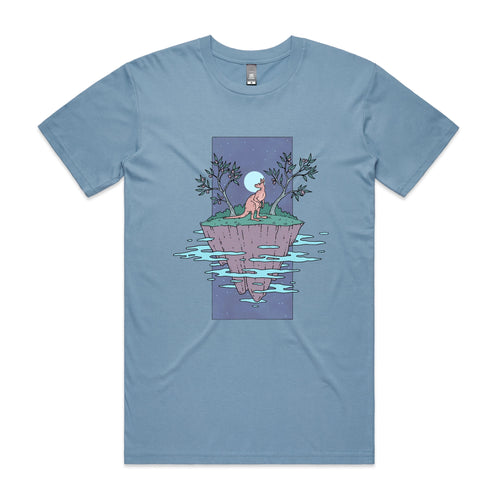Space Kangaroo Tee by Lonely Kids Club. All clothing from our T-shirts to our shorts and hoodies are ethically made, and printed packed and shipped from Sydney.