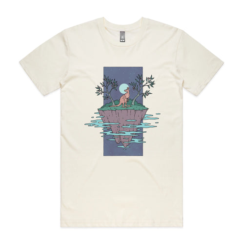 Space Kangaroo Tee by Lonely Kids Club. All clothing from our T-shirts to our shorts and hoodies are ethically made, and printed packed and shipped from Sydney.